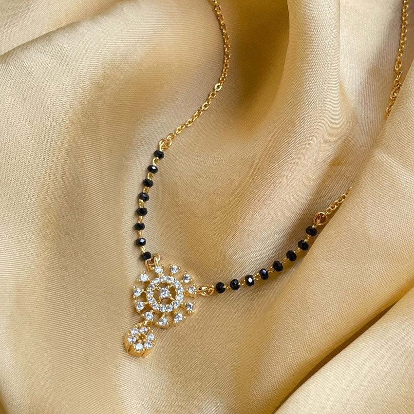 Black beads store chain mangalsutra