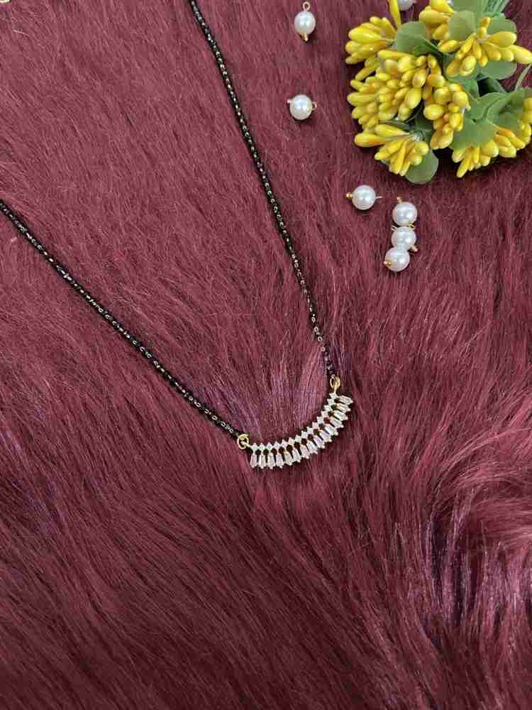 Fancy short deals mangalsutra designs