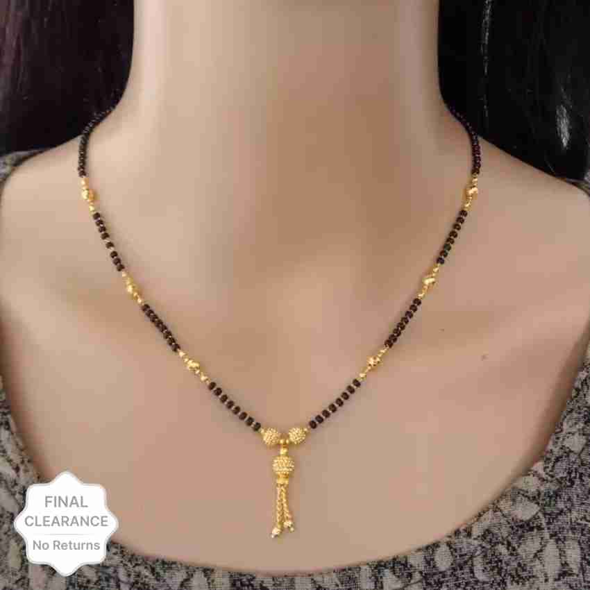 New mangalsutra deals gold design