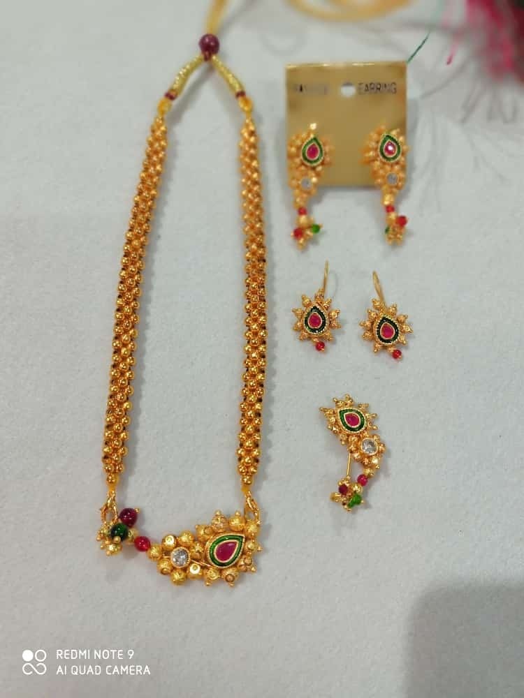 Nath mangalsutra clearance set