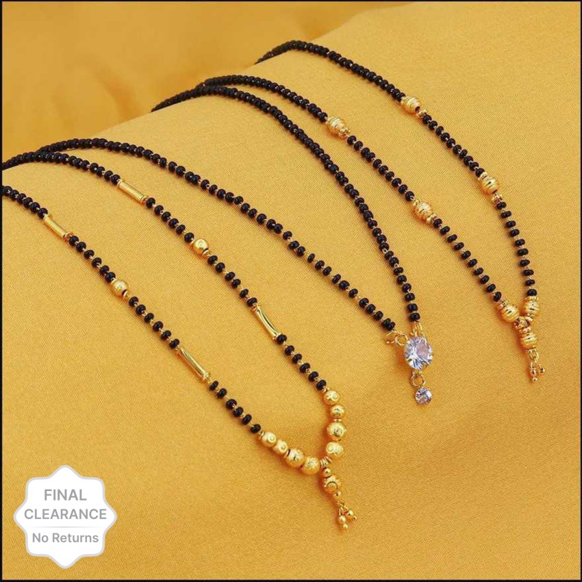 Simple mangalsutra designs for clearance daily wear