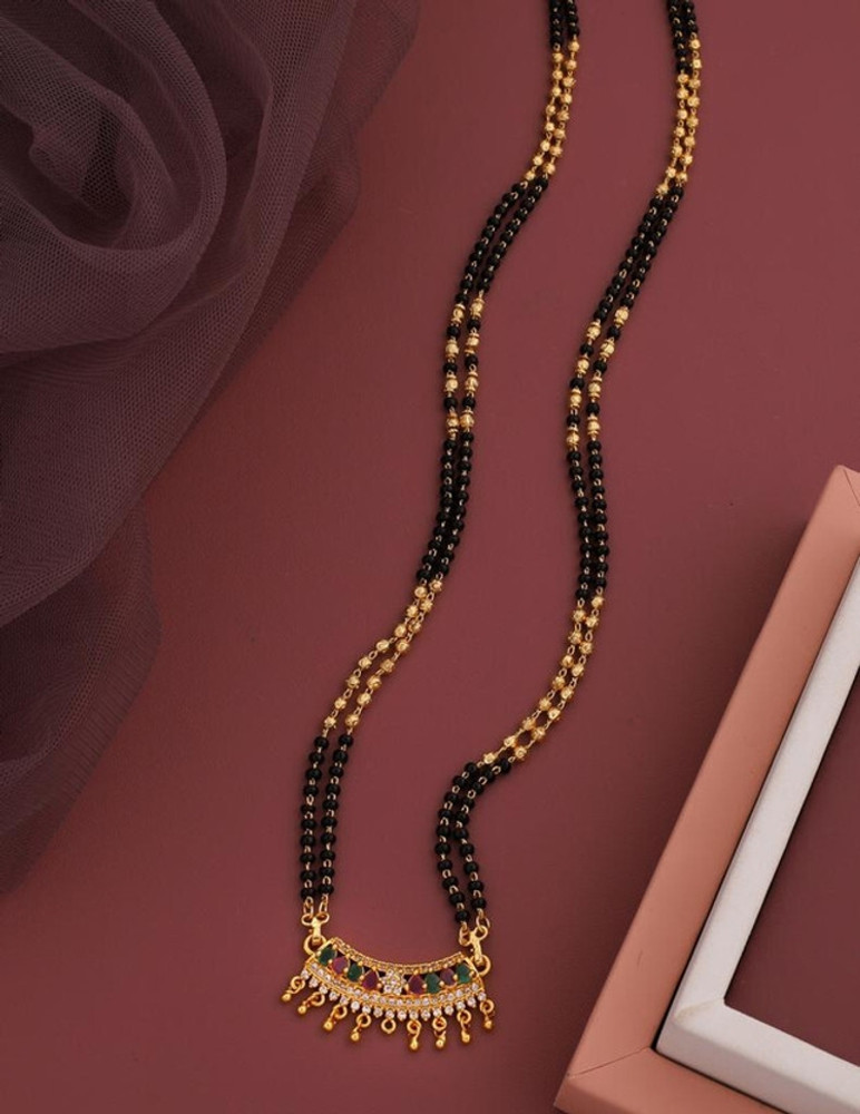 1 gram gold long mangalsutra designs new arrivals with price