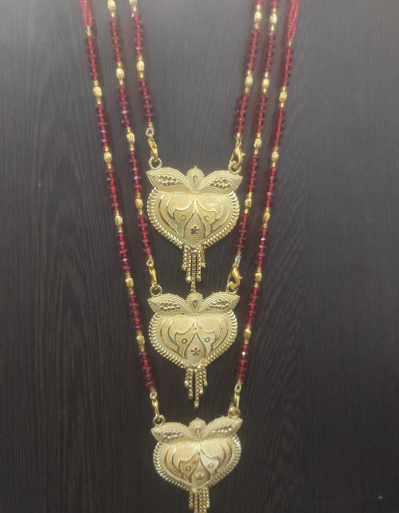 RAJPUT FAHION GALLERY Allure Unique Gold Plated Mangalsutras Alloy Metal Mangalsutra Price in India Buy RAJPUT FAHION GALLERY Allure Unique Gold Plated Mangalsutras Alloy Metal Mangalsutra Online at B...