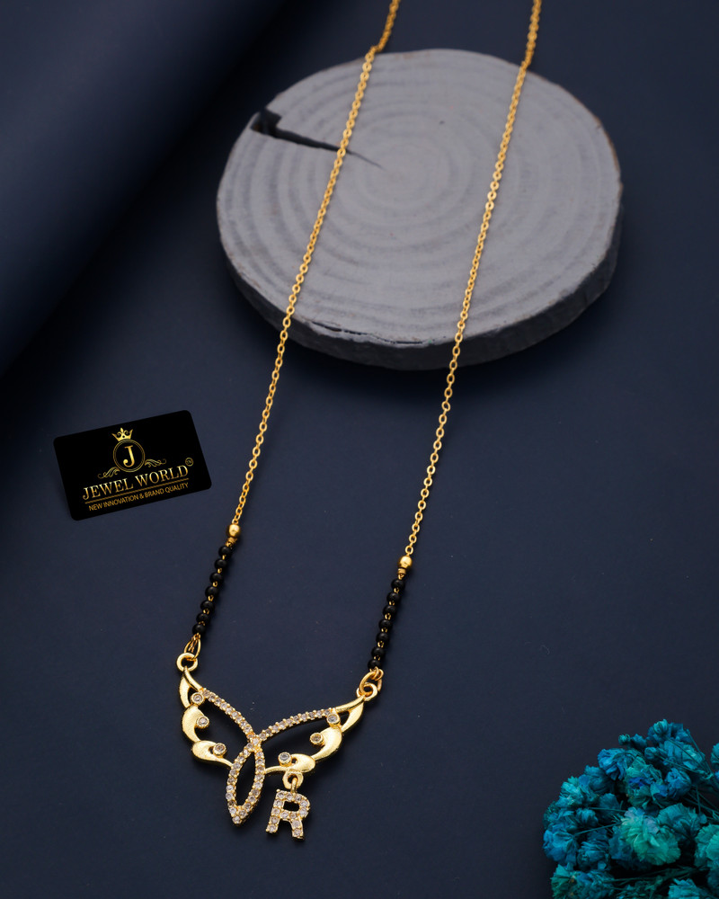 Alphabet mangalsutra sales