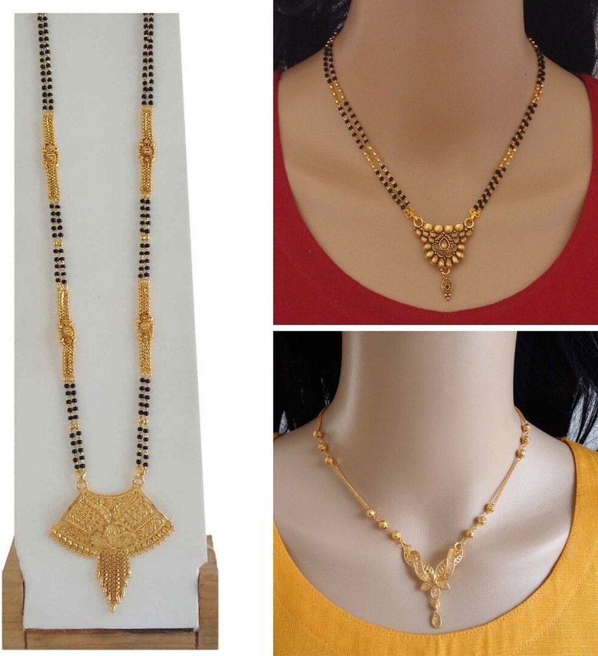 Fancy gold mangalsutra designs with price 2025