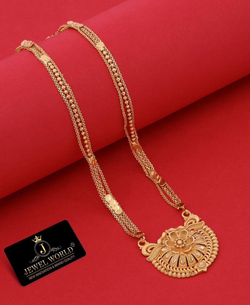Shree hari gold plated mangalsutra sale