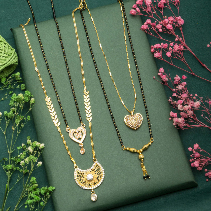 RAMDEV ART FASHION JEWELLERY Designer and Stylish Gold Plated Necklace and Chain For Women and Girls Gold plated Plated Brass Necklace Set Price in India Buy RAMDEV ART FASHION JEWELLERY Designer and
