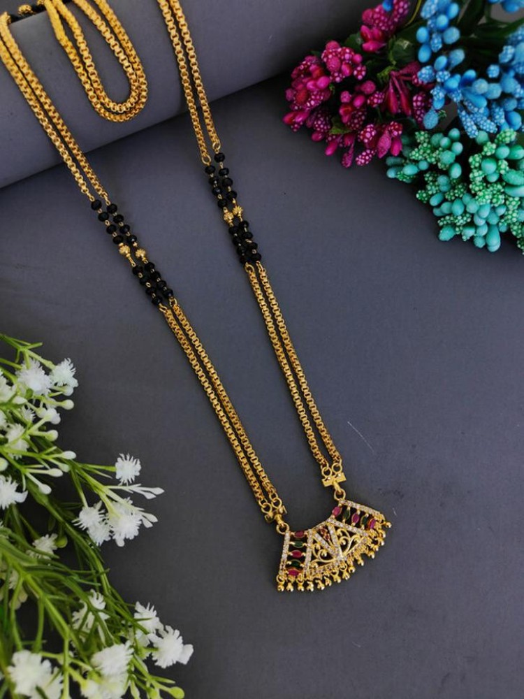 Fancy mangalsutra hot sale chain designs