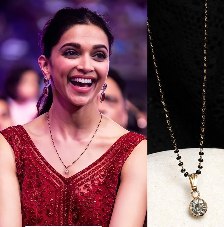 Celebrity mangalsutra designs deals