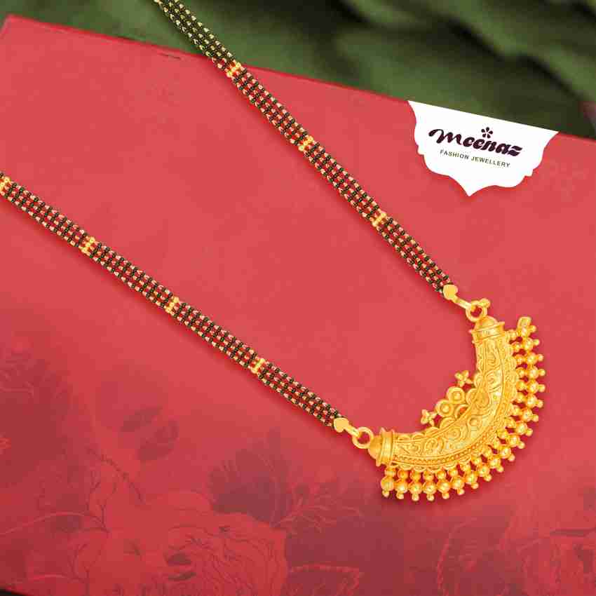 Long mangalsutra designs hot sale gold with price