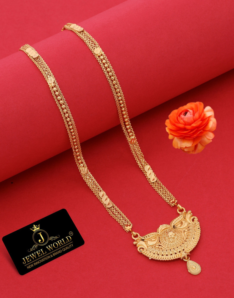Gold necklace mangalsutra store