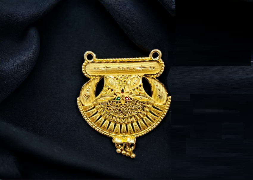 Gold mangalsutra locket with price best sale