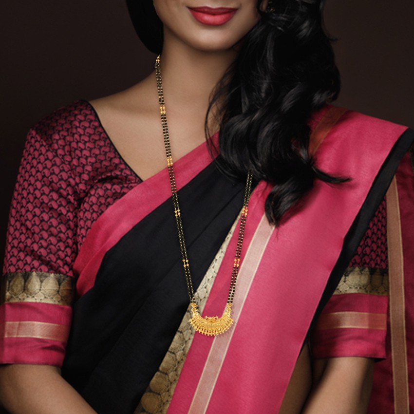 Saree mangalsutra deals