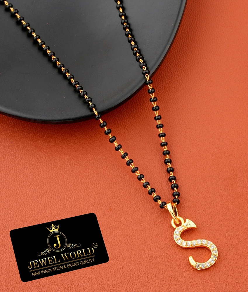 S name mangalsutra design discount