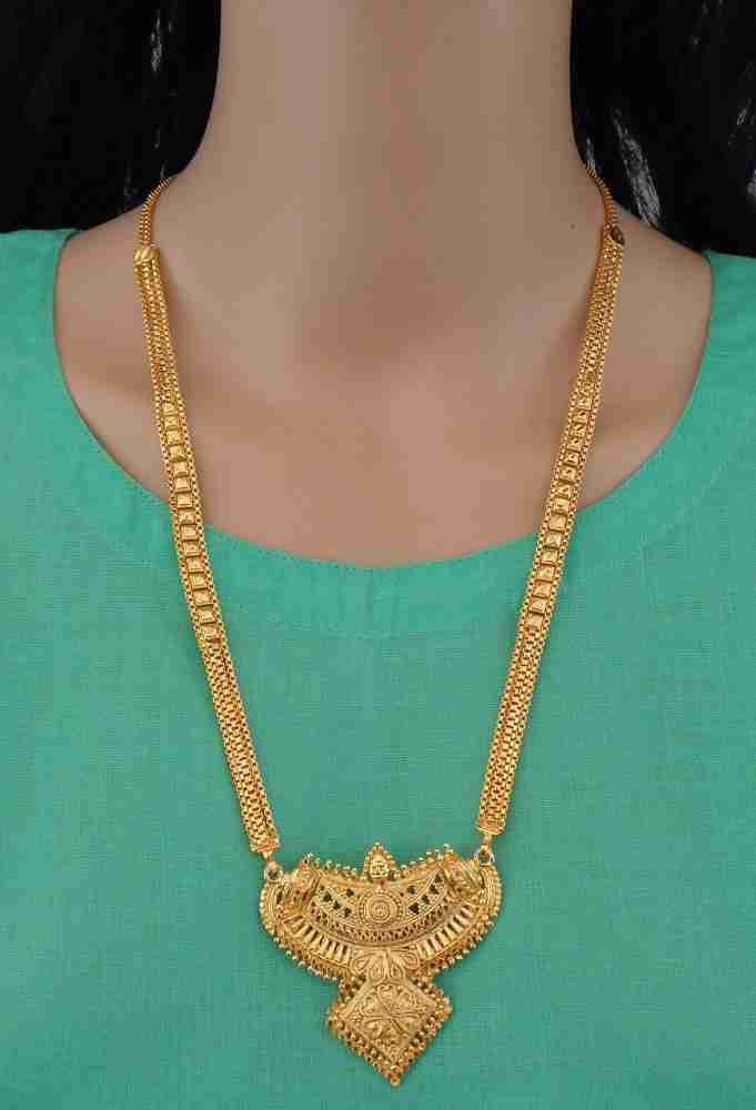 Light weight mangalsutra designs in deals gold with weight and price