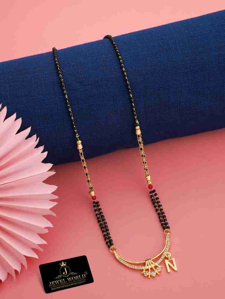 Alphabet mangalsutra designs shop