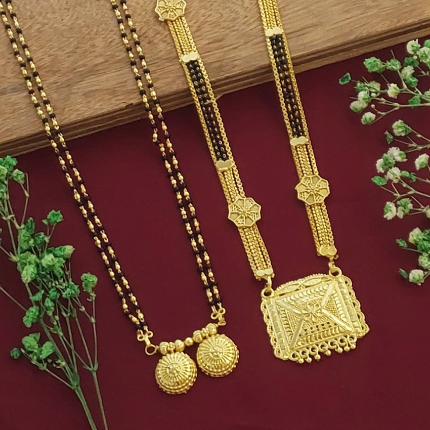 Gold heavy mangalsutra with shop price