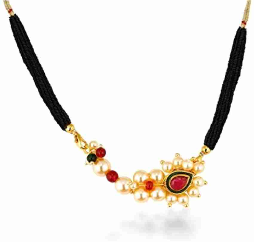Nath mangalsutra gold on sale