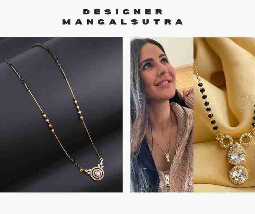 Latest short mangalsutra cheap