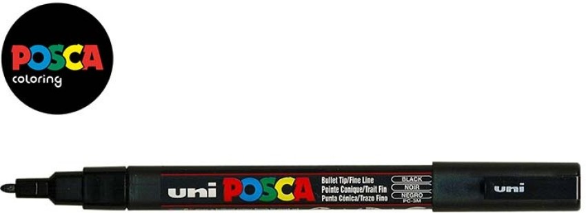 POSCA Fine PC-3M Art Paint Marker Pens Drawing Poster Coloring Markers All  Colours Metal Fabric Paper Terracotta Stone Glass -  Israel