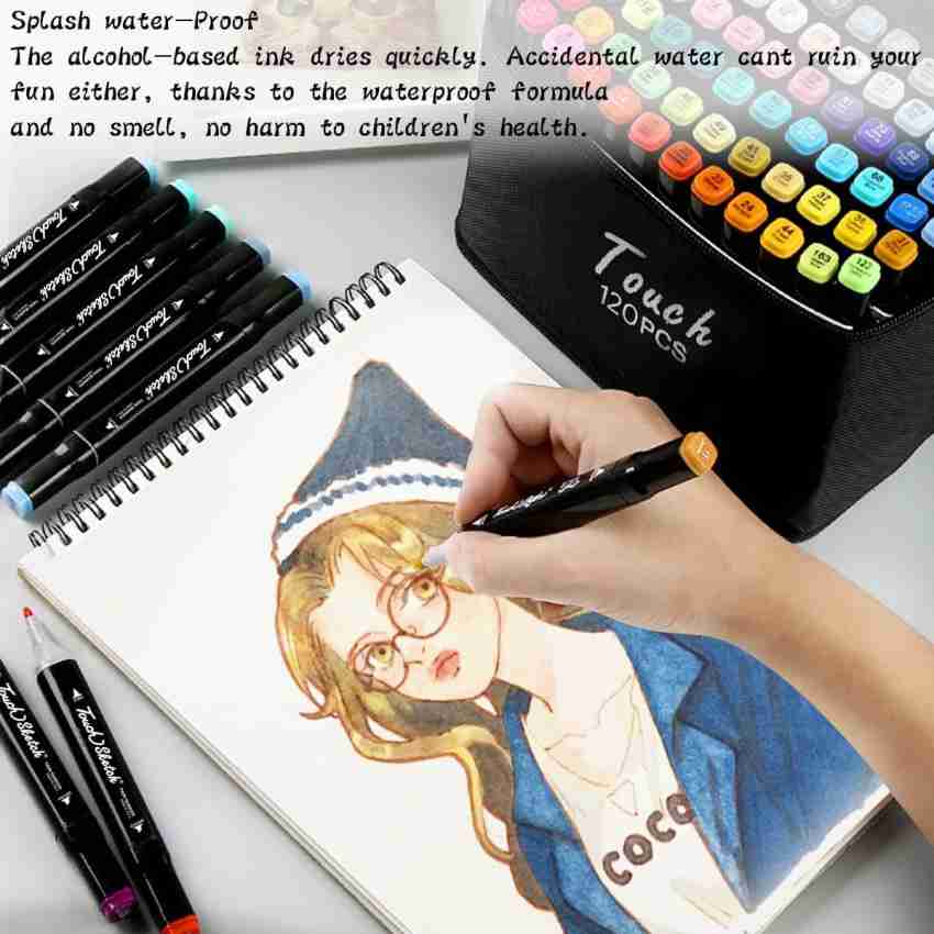 TouchFive Marker 40 Color Animation Manga Set