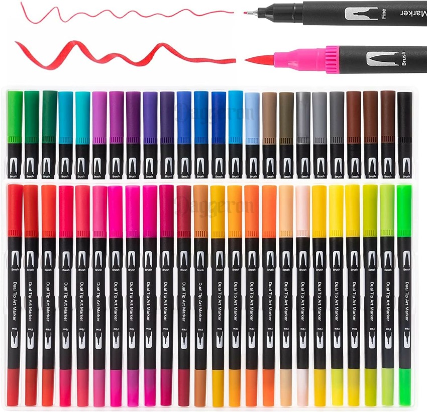 https://rukminim2.flixcart.com/image/850/1000/xif0q/marker-highlighter/c/7/x/dual-markers-brush-pen-100-colored-markers-fine-point-and-brush-original-imagmxpyxmhc4amq.jpeg?q=90