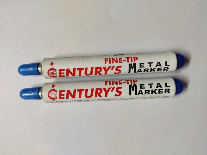 CENTURY Metal Marker Tube Type 3MM Yellow Color - Tube Type