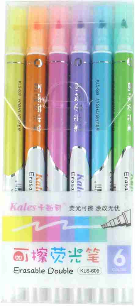 R H lifestyle 6PCS Pastel Highlighter Pens