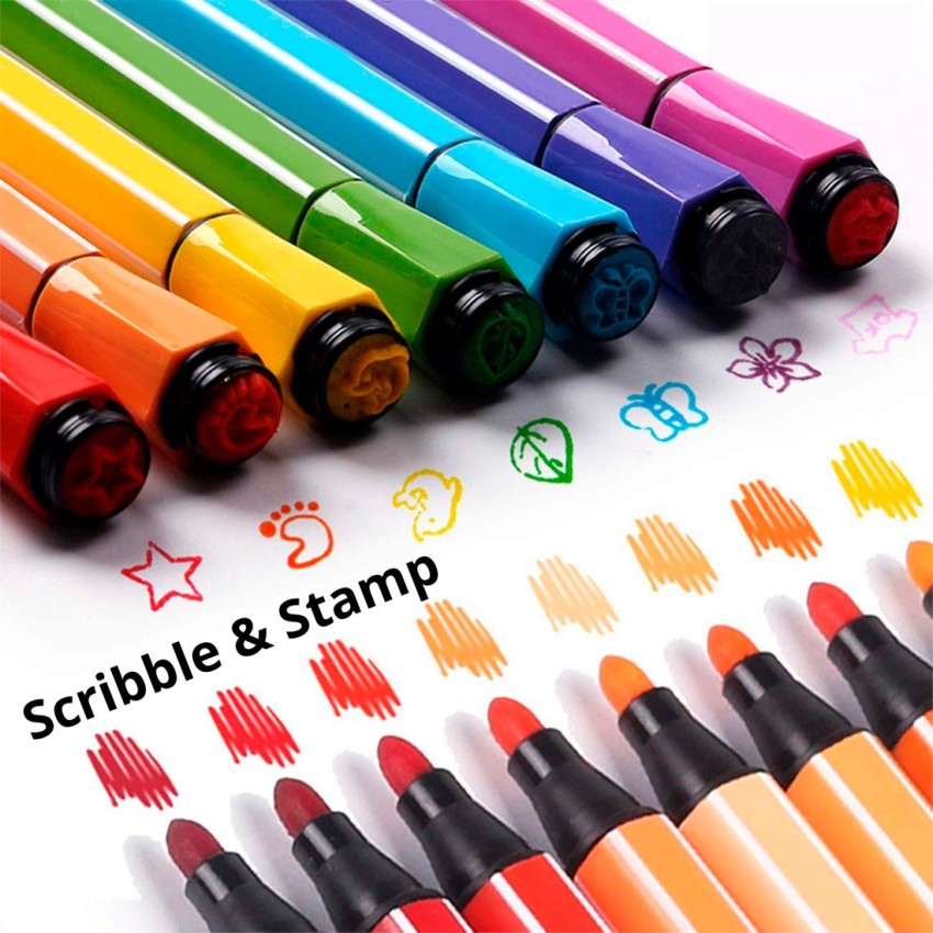 Stamp and Color Marker Set