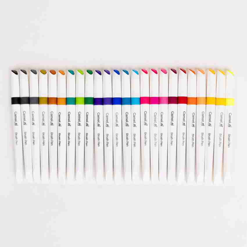Camlin Brush Pen 24 shades - Brush pen
