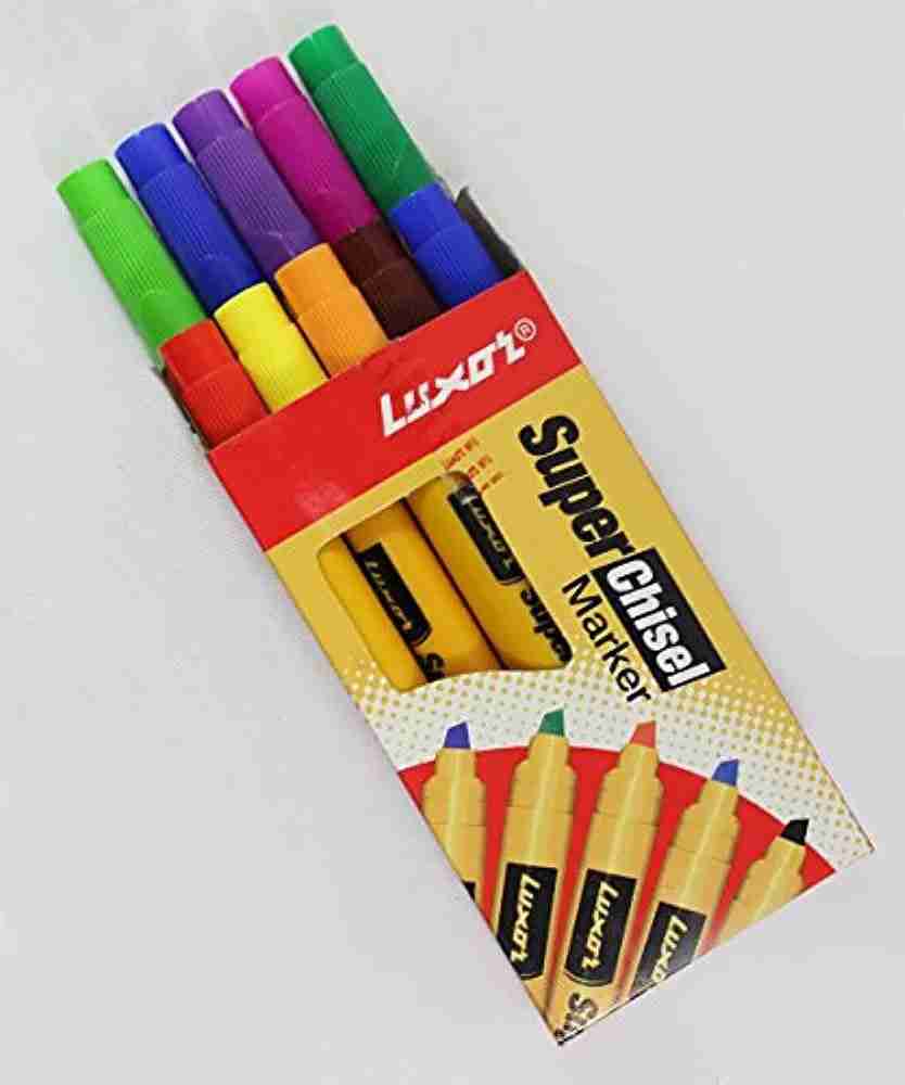 10 Colour Water Colour Markere Alfachisel Markers, Pkt at Rs 85 in Mumbai