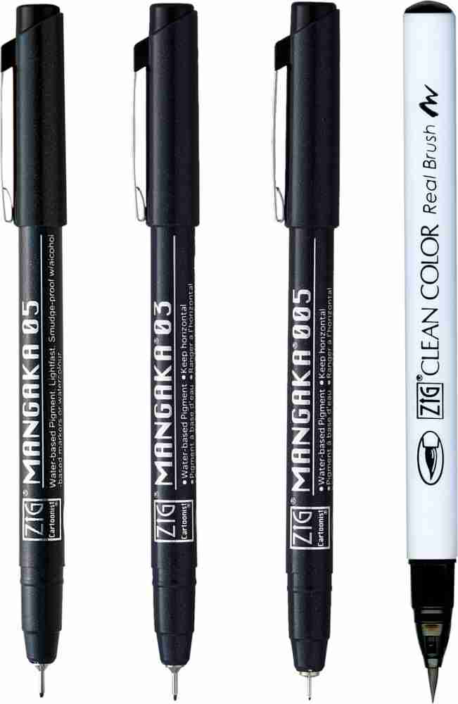 Black store fineliner pen