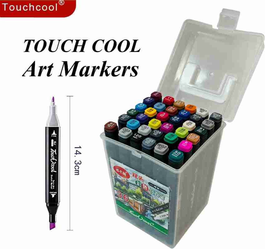 24 Colour 24PC TOUCH COOL DUAL TIP MARKER