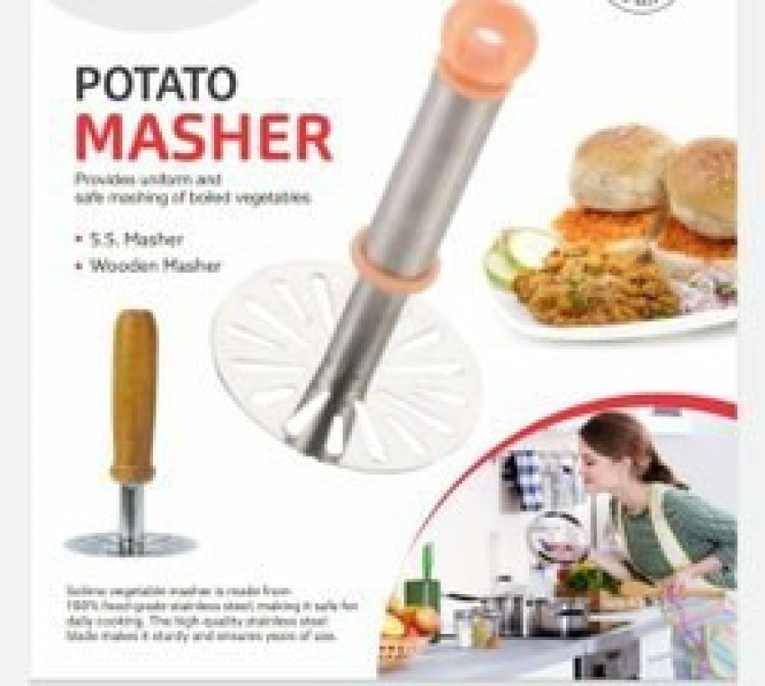 Stainless Steel Potato Masher Heavy Duty, Hand Smasher Kitchen Tools For  Beans, Vegetables, Avocado, Food And Friut