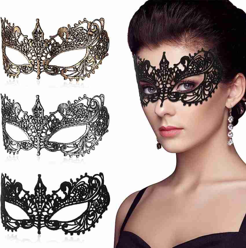 SNOWIE SOFT Masquerade Masks Lace Eye Mask, Women Halloween Mask Lady Girl Decorative  Mask Price in India - Buy SNOWIE SOFT Masquerade Masks Lace Eye Mask, Women  Halloween Mask Lady Girl Decorative