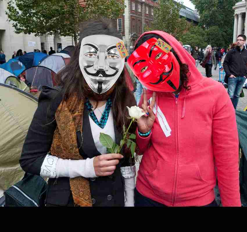 Anonymous costume deals