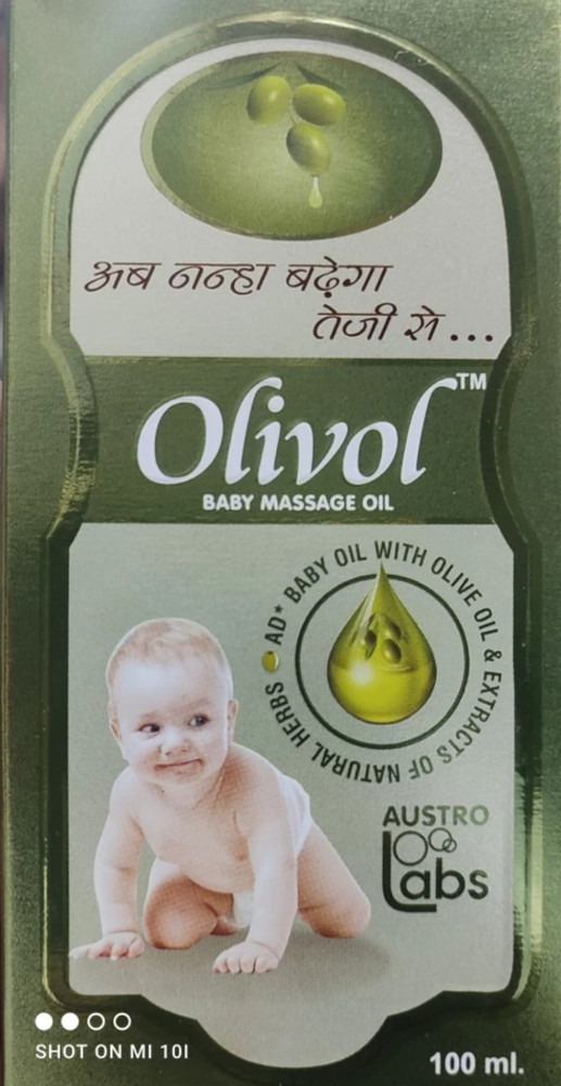 Olivol baby new arrivals massage oil