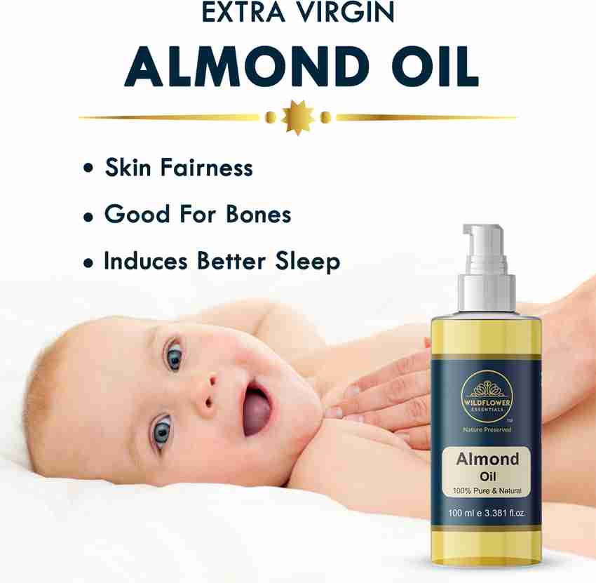 Almond oil for baby skin fairness top