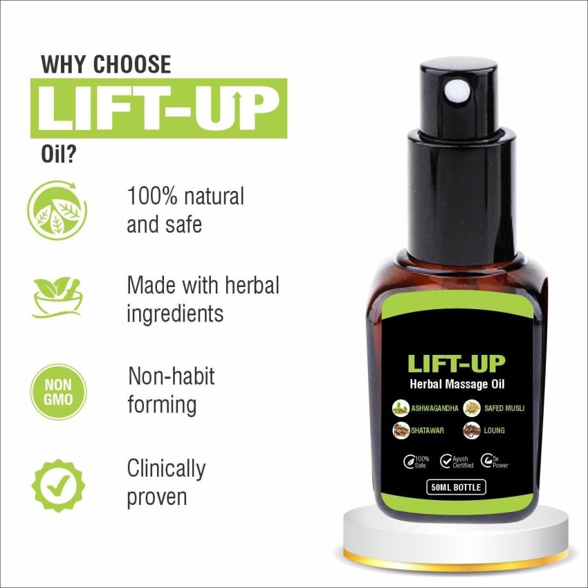 Nature Mania Lift-Up Herbal Massage Oil: Buy bottle of 50.0 ml Oil at best  price in India