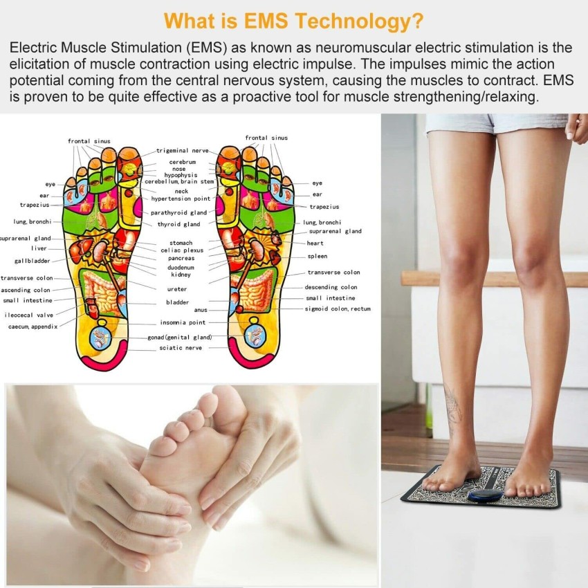 electrical foot massager and nerve stimulator