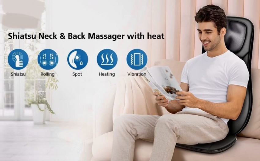 Air Compression Shiatsu Neck and Back Massager for Sale in