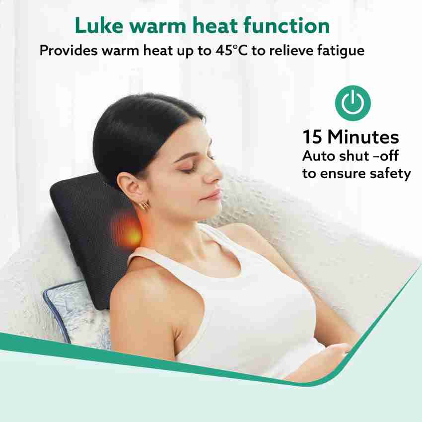 Deluxe 3D Neck and Back Massager with Heat @