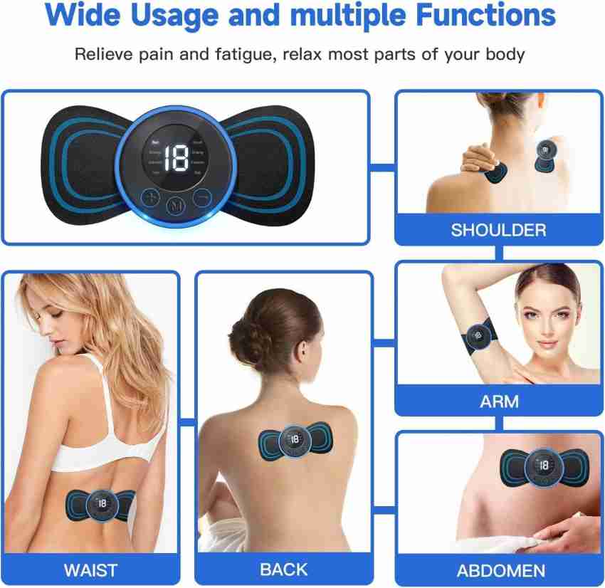 Portable Electric Neck Massager Back Cervical Vertebra Stimulator