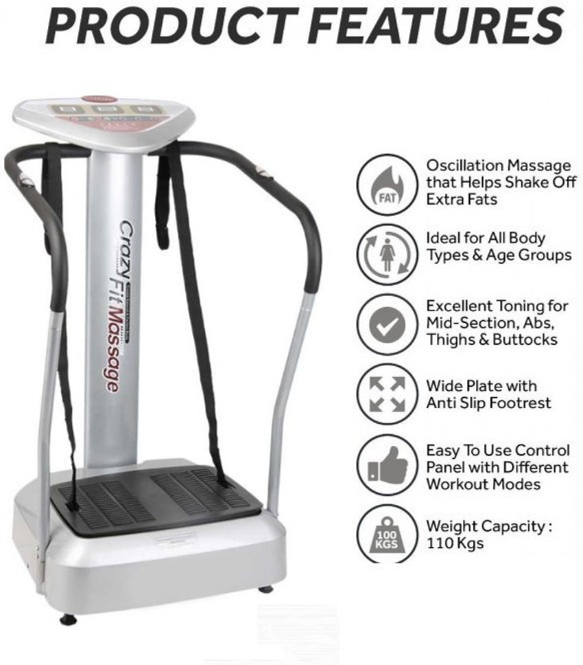 Crazy fit massage machine discount workouts