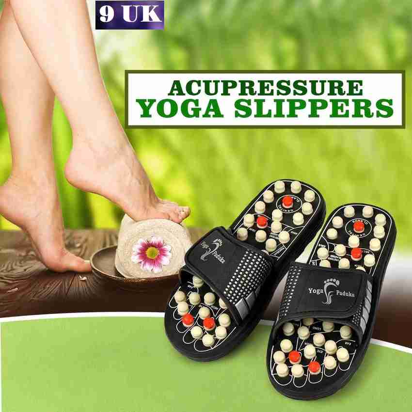 Acupressure yoga slippers with magnetic therapy hotsell