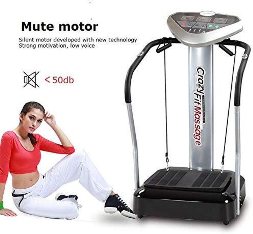 SOBO Vibration Platform Exercise Machine Revolutionary Equipment for Full Body Fitness Training Digital LCD Display Adjustable Settings Perfect for Weight Loss Fat Burning Massager 1 Year Warranty Ful...