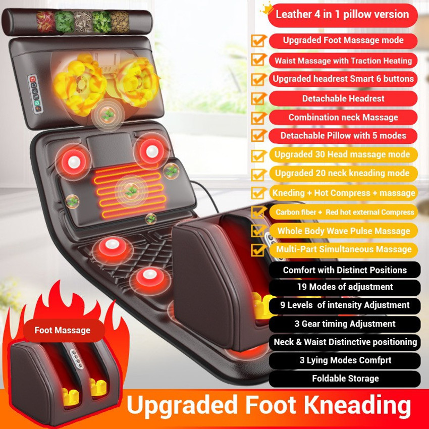 Full back massager best sale mat