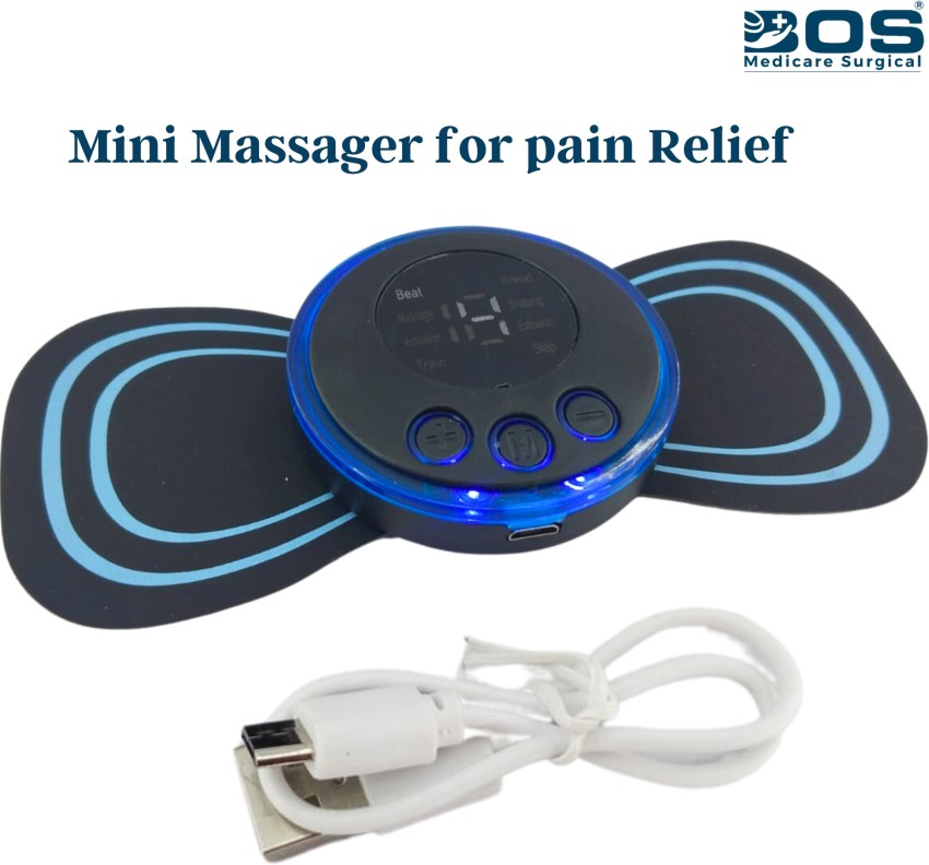XIVYA mini massager Body Massager with 8 Modes and 19 Strength Level Pain  Relief EMS Massage Machine Massager - XIVYA 