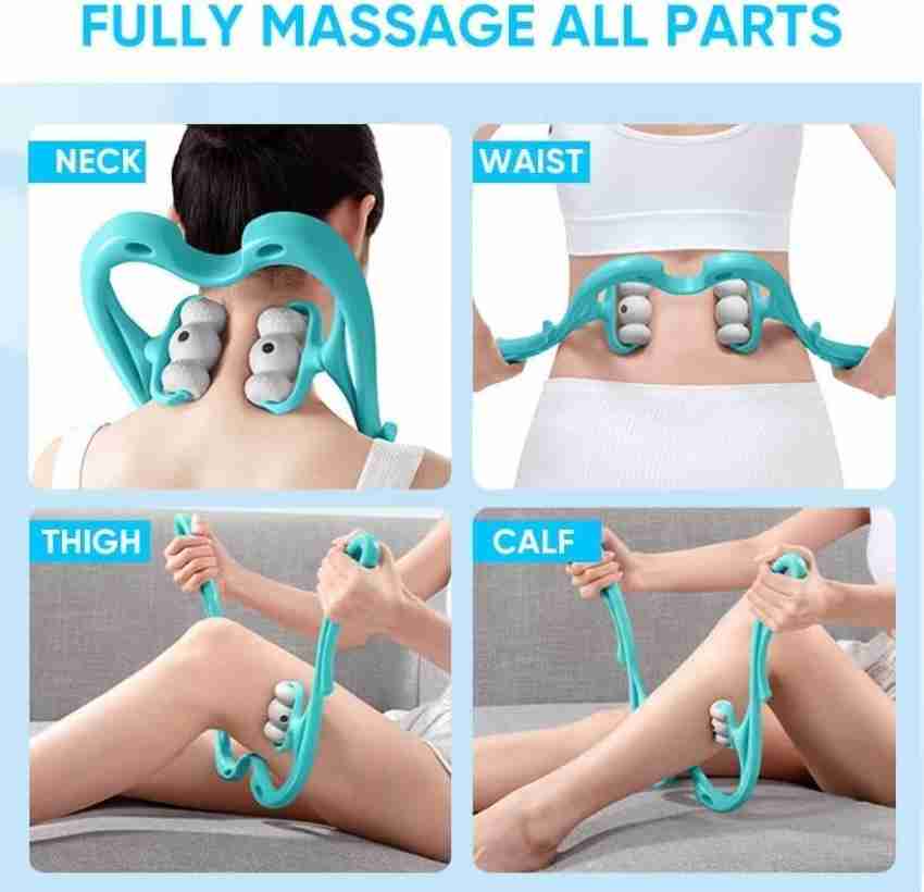 Neck Massager, Trigger Point Roller Massager for Pain Relief deep Tissue  Handheld Shoulder Massager