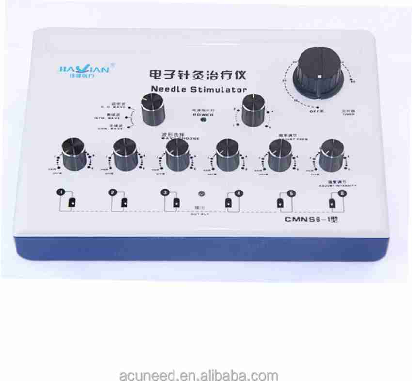 6 Output Electric Electroacupuncture Acupuncture Needle Body Muscle  Stimulator